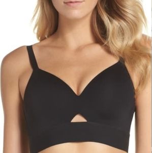 Spanx workout to waves mesh panel sport bra S